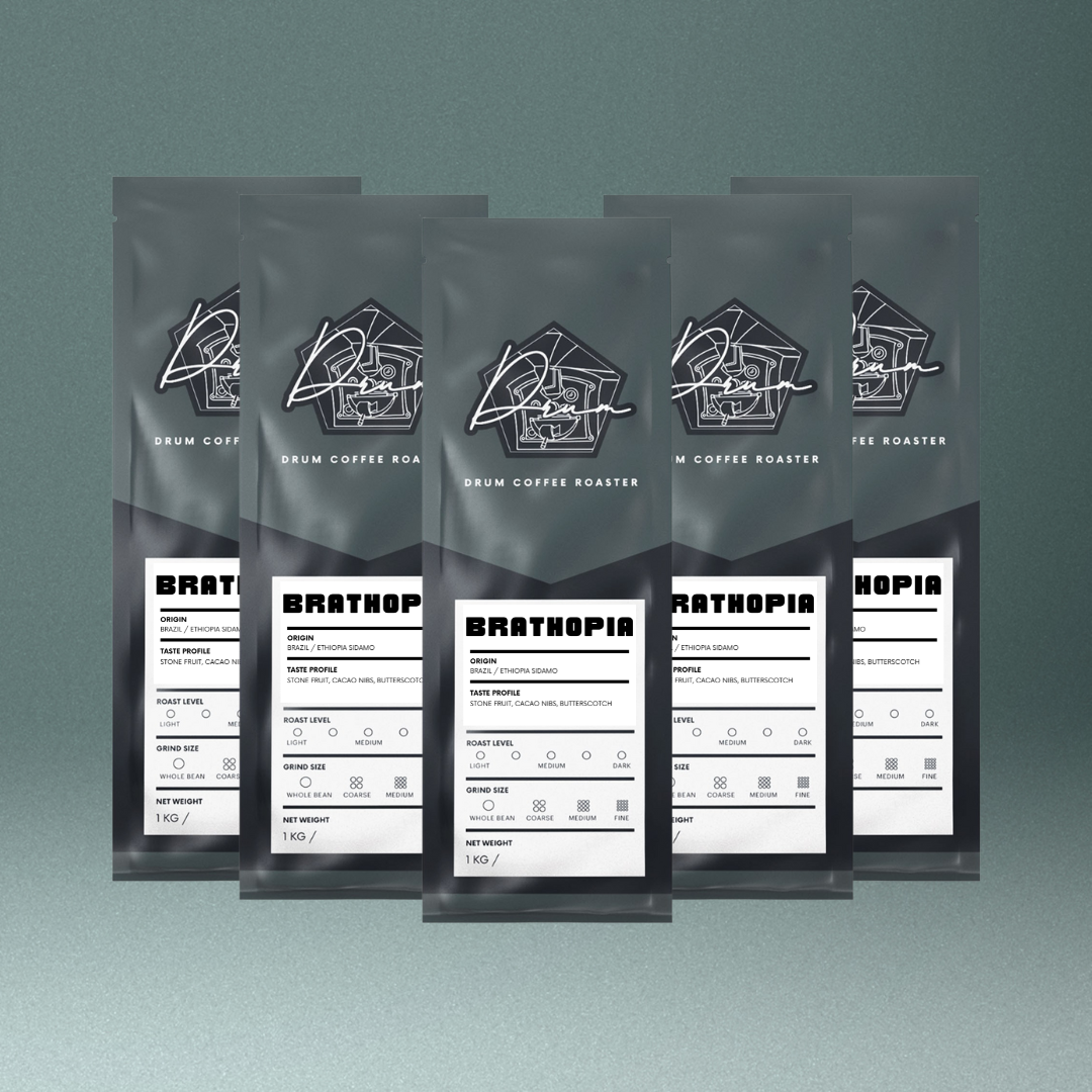 WHOLESALE BRATHOPIA Blend Coffee Beans 100% Arabica for Espresso (Medium Roast)