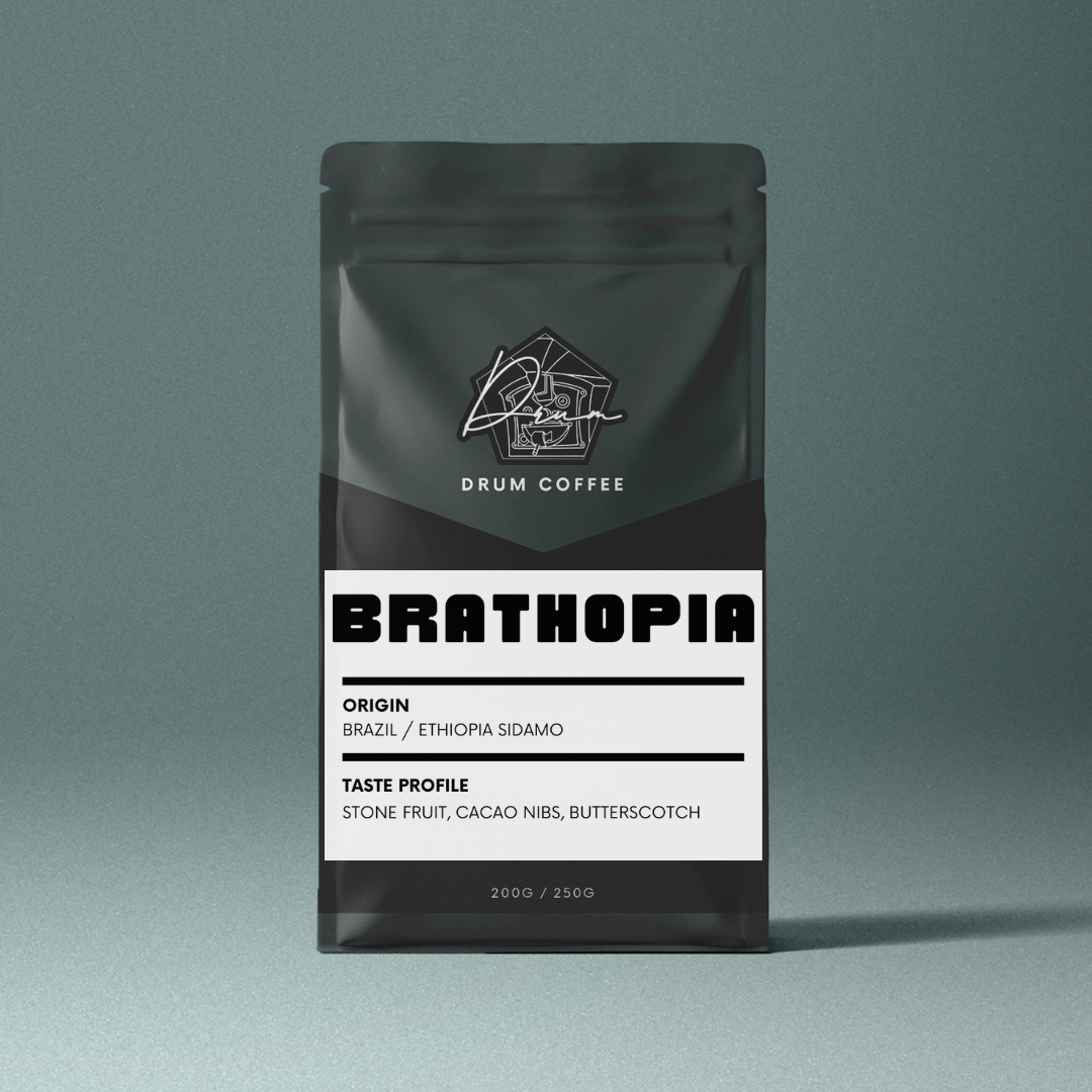 BRATHOPIA Blend Coffee Beans 100% Arabica for Espresso (Medium Roast)