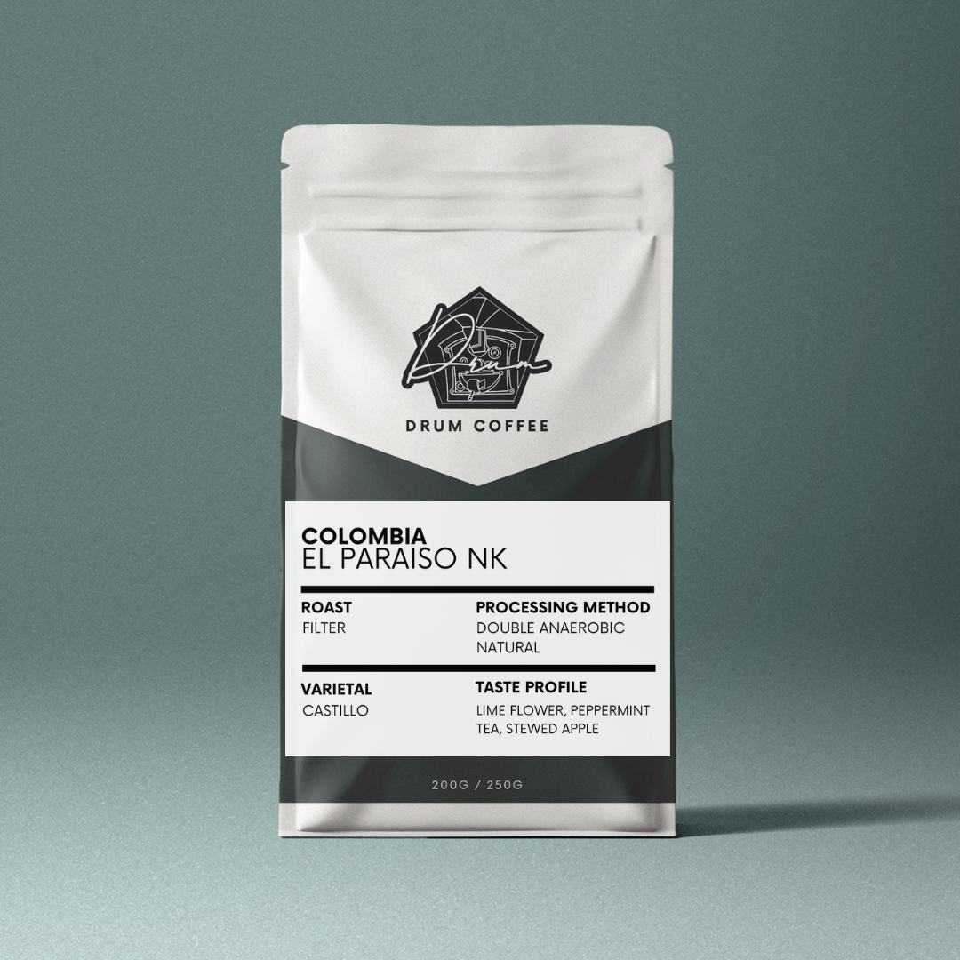 200g COLOMBIA El Paraiso NK Specialty Grade Single Origin Arabica Filter Coffee Beans (Filter Roast)