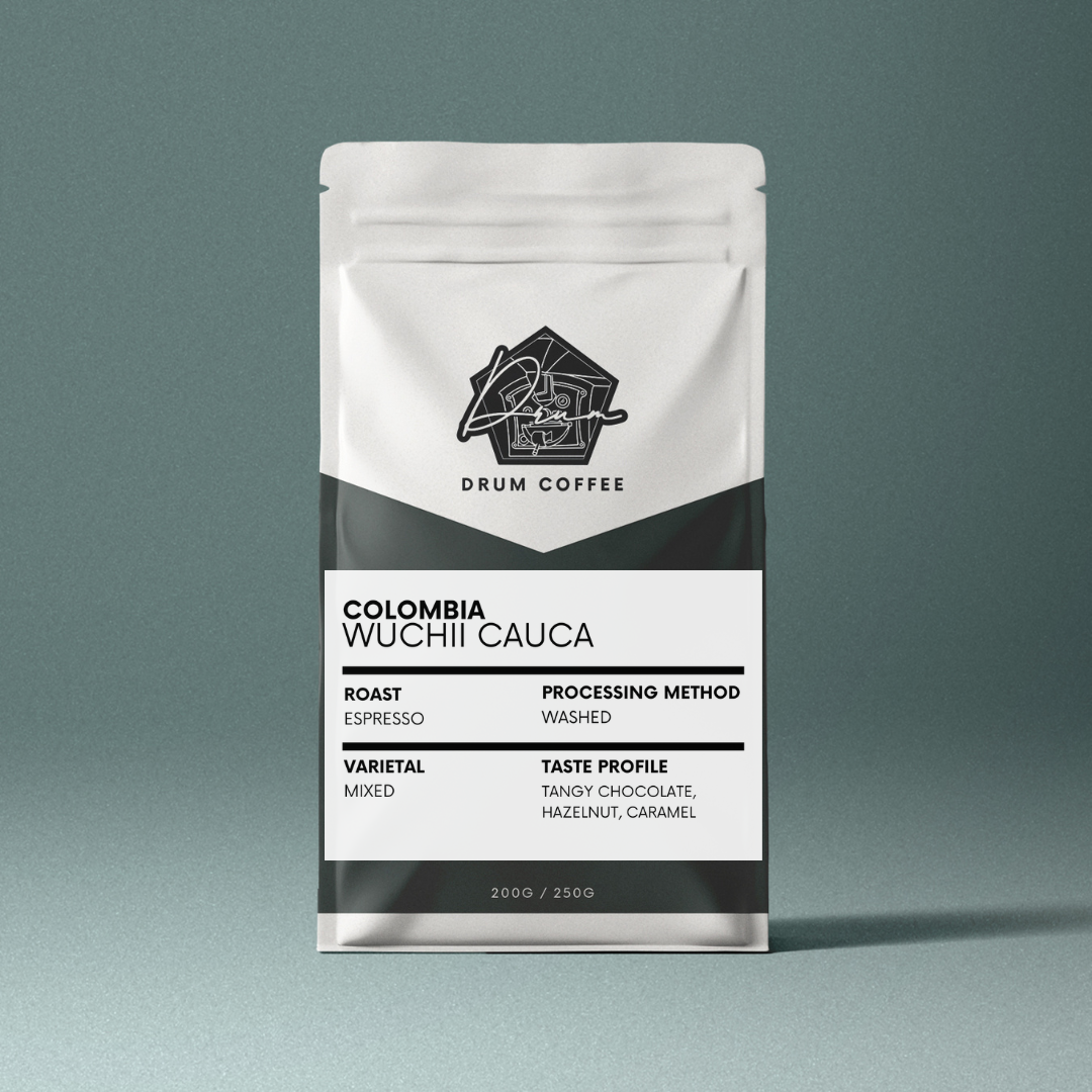 250g COLOMBIA WUCHII CAUCA Specialty Single Origin Arabica Coffee Beans Suitable for Espresso (Medium Roast)
